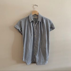 Madewell striped central shirt XS
